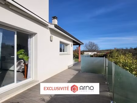 maison individuelle 5 pièces 120m2 avec garage 45m2