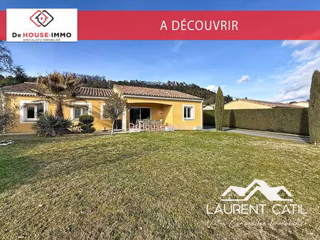 maison contemporaine de plain-pied 94 m² 3 chambres garage jardin soigné mours-saint-eusèb