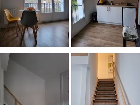 t1bis meublé -terrasse - parking – wifi - box stockage