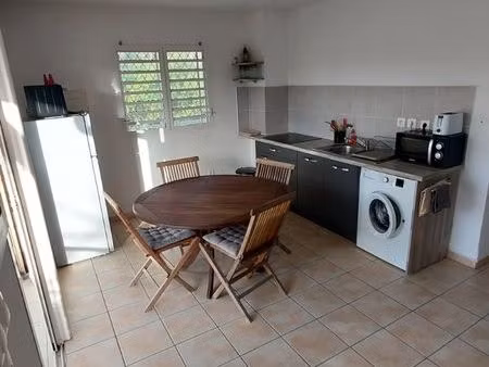 t2 meublé avec piscine