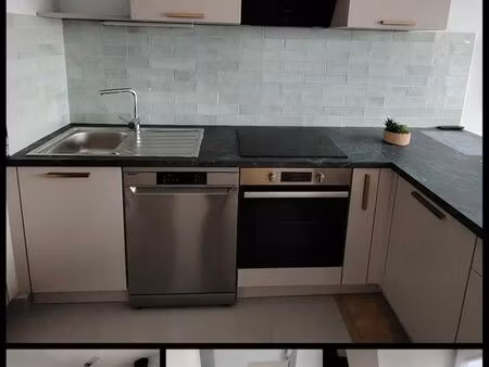à louer : appartement f4 meublé  comprenant 3 chambres  dont une avec sa salle d’eau priva
