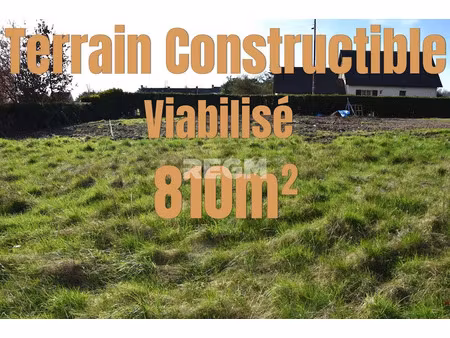 vente terrain 810 m² à mouen (14790)  145 000 €