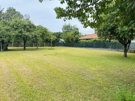 vente terrain à batir 443 m² à anglet (64600)  399 000 €