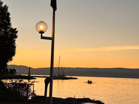 murs et fond - local commercial restaurant evian