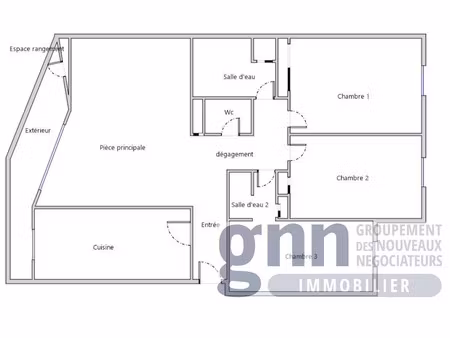 vente locaux professionnels 4 pièces 97.64 m² à bourg-la-reine (92340)  590 000 €