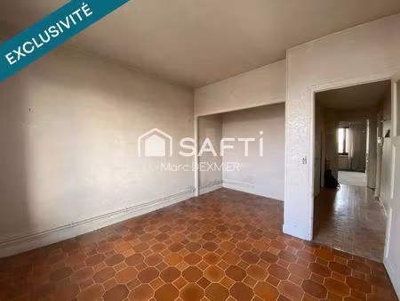 2 pièces traversant à conforter à nancy