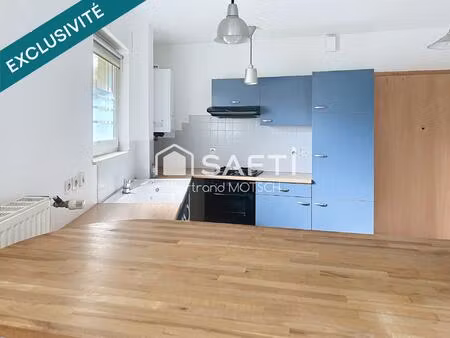 appartement t2 56 m2 garage terrasse résidence securisée