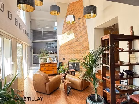 fleury les aubrais  maison familiale à vendre  jardin  garages et stationnements