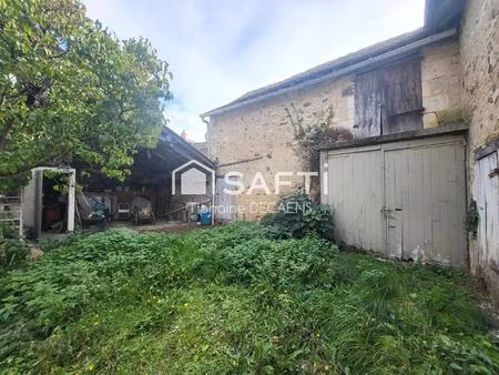 maison avec potentiel  village calme