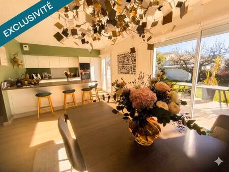 plain pied sur caudéran calme et lumineux