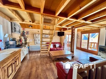 chalet de 108m² avec terrasse expo sud 20m²