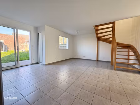 maison individuelle récente haubourdin 3 chambres  jardin  sationnement