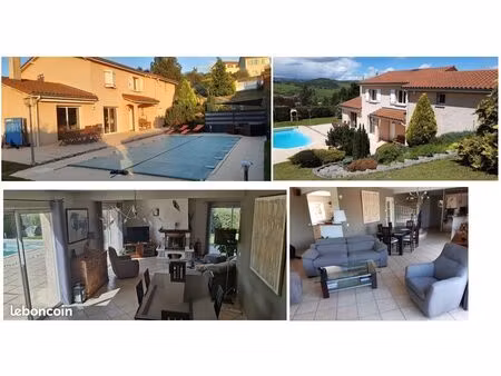 maison - 6 pièces - 133m² sur terrain 1120m²