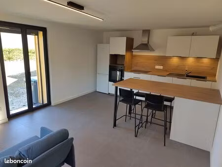 à louer meublé t2 de 38 m2 sur la commune de 25160 - labergement-ste-marie