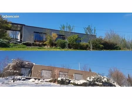 maison d'architecte contemporaine dans un havre de paix