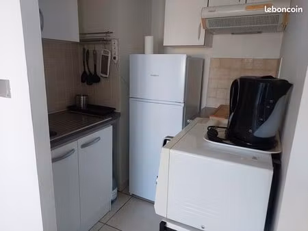 t1bis 34m2 rés.royal palmier st.denis jardin etat