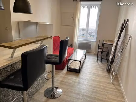 appartement t2 meublé au 1°etage de 33m²