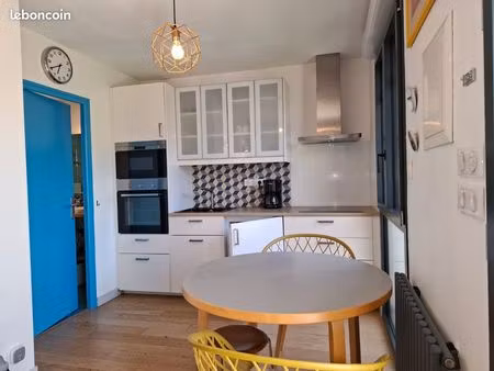 maison t3 meublée avec terrasse et jardinet – quartier des minimes