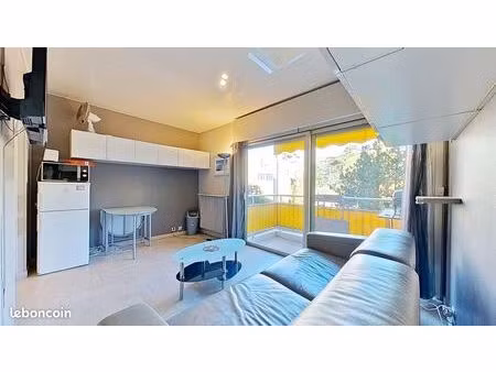 très joli studio meuble 19 m² - cannes