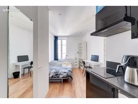 studio meublé et équipé l moyenne durée