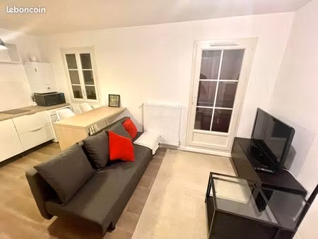 location studio meublé à verneuil-en-halatte (t1 de 20m2)
