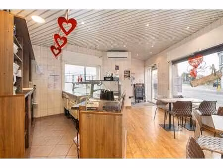 commerce avec appartement et garage