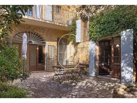 maison de village avec cour intérieure à vendre à proximité d'uzès