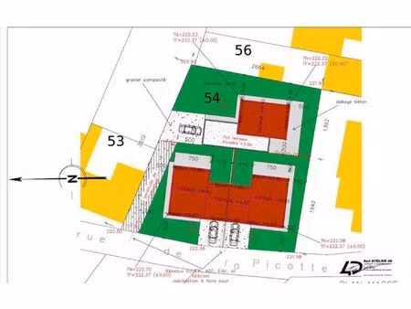 terrain nancy m² t- à vendre  154 000 €