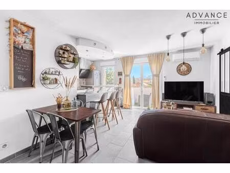 montrabe - t3 en dernier étage avec terrasse & parking