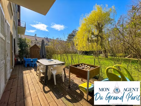 bel appartement de 88m2 avec terrasse  cave et parking à bievres proche gare