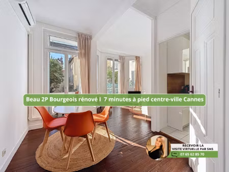 appartement 2p à vendre à cannes (06400)