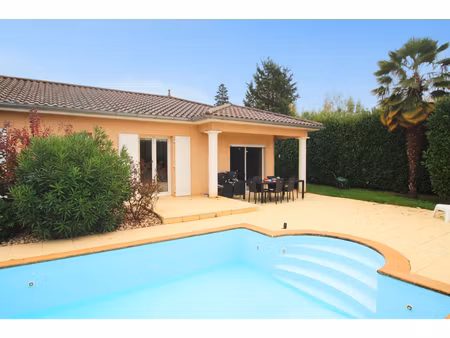 maison 6 pièces à vendre à les chères -avec piscine et terrain clos-au calme