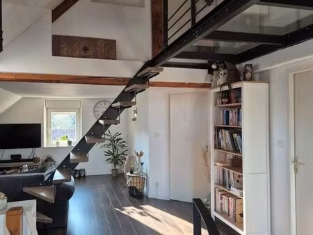 appartement rénové avec jardin et parking - 69m2 - badevel