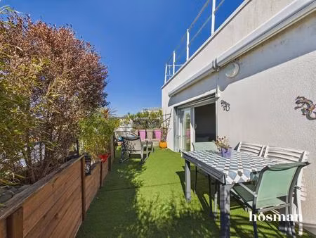 duplex 3 pièces  78 m² carrez avec terrasses de 60 m²  ascenseur  parking  mini piscine - 