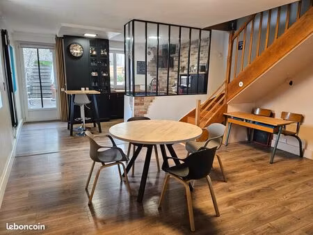 maison 5 pièces avec jardin entièrement rénovée