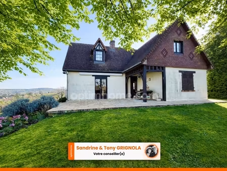 maison 6 pièces  5 chambres-grand séjour-vue panoramique-sous-sol complet avec grand garag