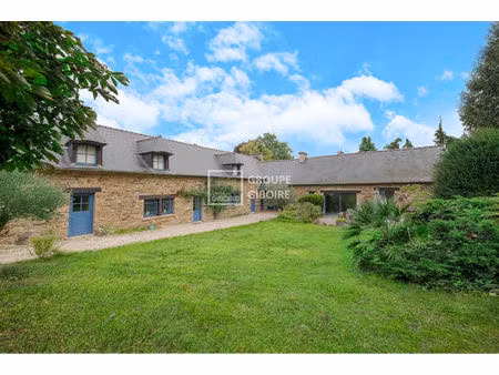 a vendre - giboire - longere renovée de 210 m² - bourgbarré - terrain de 3600 m² - exposit