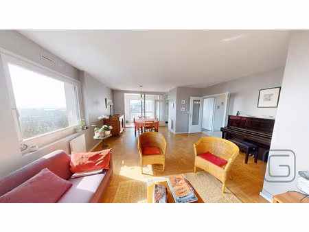 lyon 5 st just / appartement type t4 / 104 m2 carrez / sejou