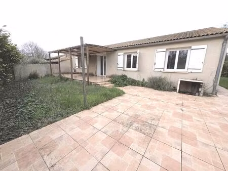 maison 90m² plain-pied montélimar