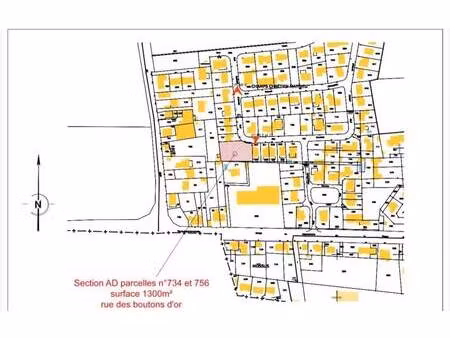 terrain constructible à vendre