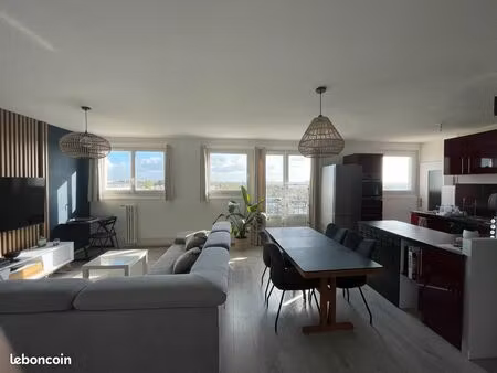 appartement t2 - 53m² - chantenay / bellevue - vue sur nantes est