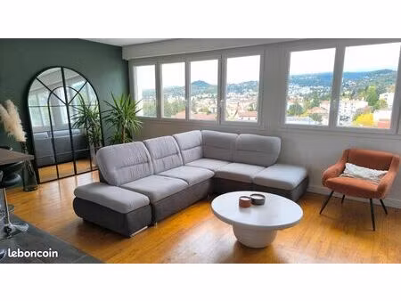 t2 très lumineux avec vue imprenable sur chamalières