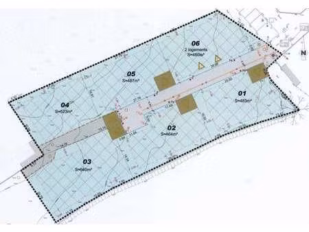 vente terrain à tréméloir (22590) : à vendre / 474m² tréméloir