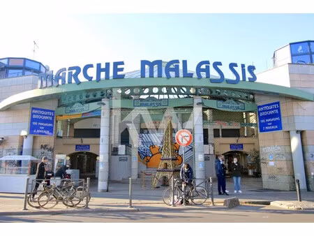 à vendre – murs commerciaux – marché malassis  saint-ouen (93)