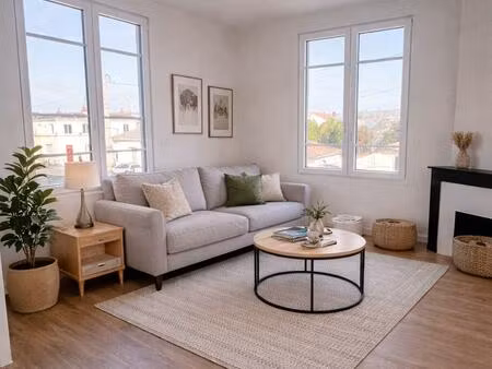 appartement t3 lumineux et rénové au centre de bacalan