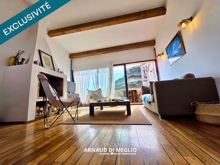 duplex de charme sur le port de bonifacio