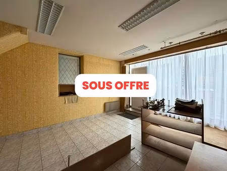 exclusivité a vendre : immeuble (local commercial + appartement) 147 m2 tours centre