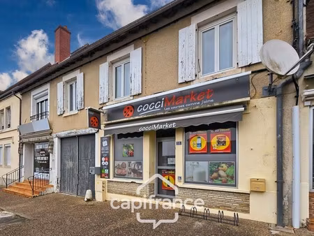 boulleret (18) – immeuble de rapport avec commerces et logement loué