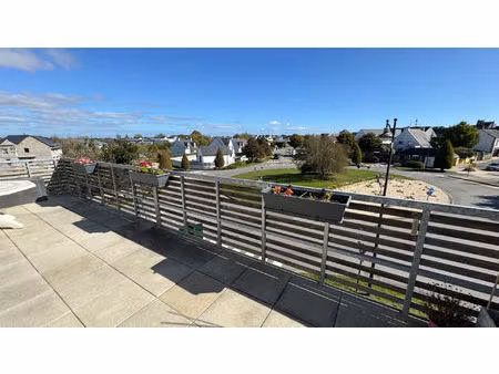 à vendre - plouharnel centre ville - appartement avec 3 chambres