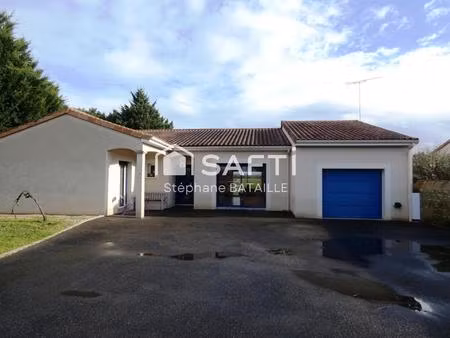 maison 4 chambres – 136 m² – angliers